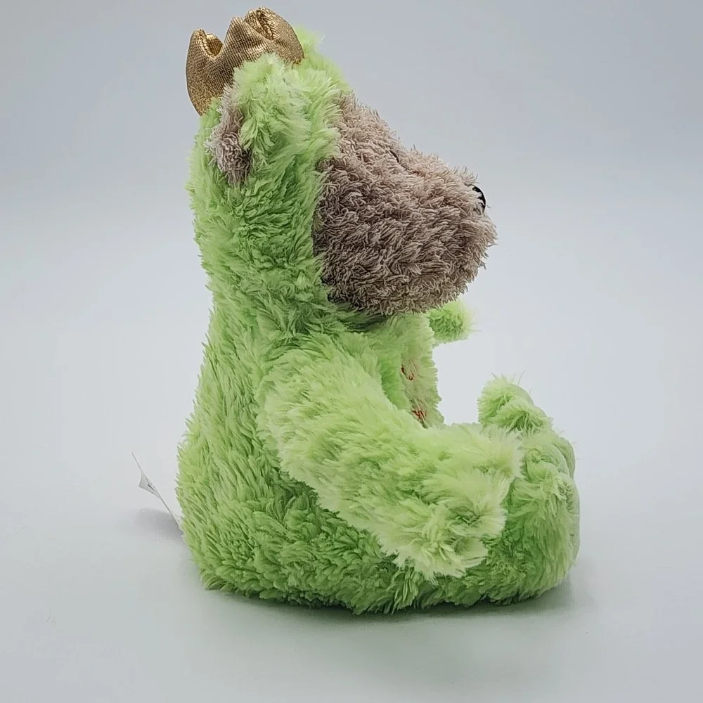Starbucks 29th Edition Bearista Bear Plush In Kiss Me Green Frog Prince 10